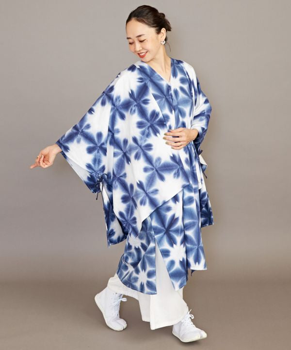 SEKKA SHIBORI Blossom Kimono