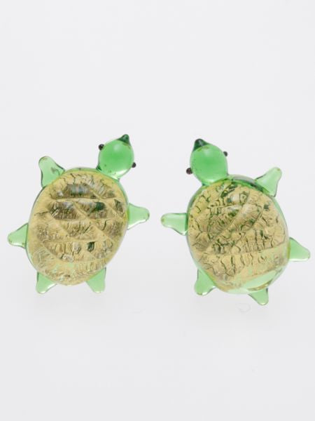 Auspicious Charm Glass Earrings