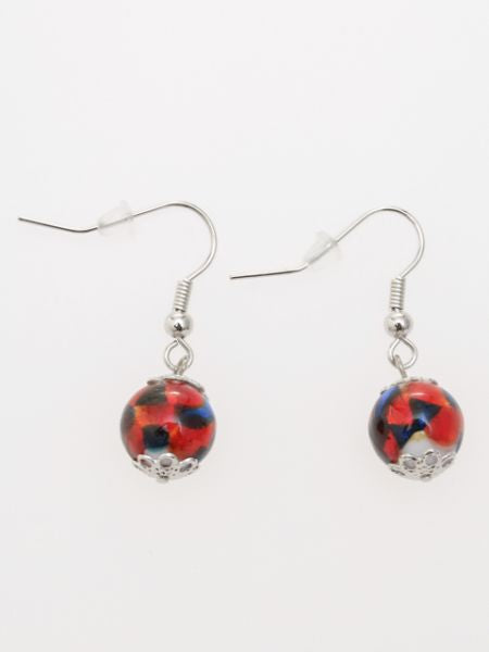 HOTARUDAMA Glass Beads Earrings