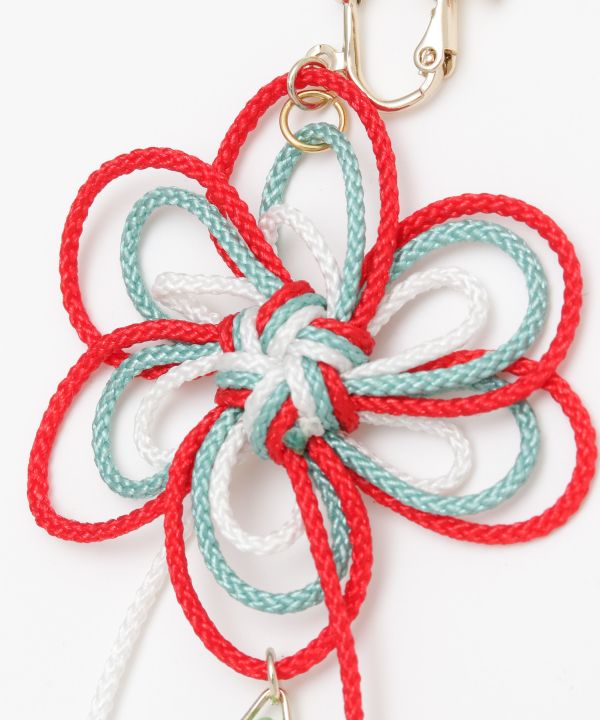 Braid Flower Clip Earrings