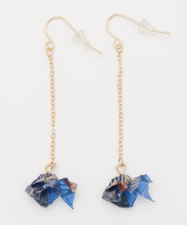 Fluttering ORIGAMI KINGYO Earrings