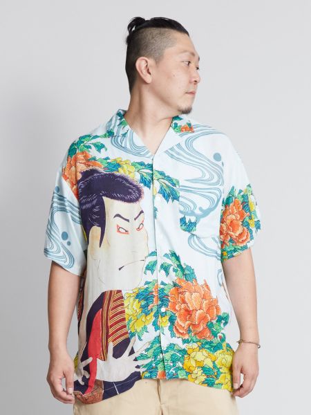 UKIYOE Print Men's Shirt