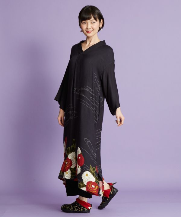 Peony KIMONO Dress