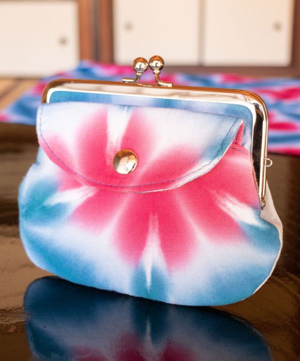 SEKKA-SHIBORI Twin GAMAGUCHI Purse