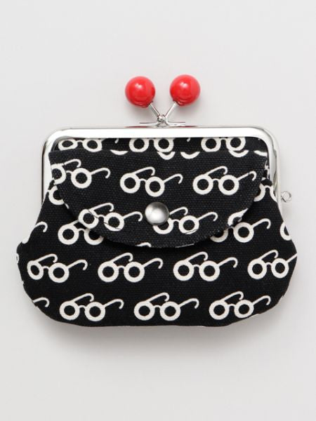 Retro Pattern HANPU GAMAGUCHI Twin Purse