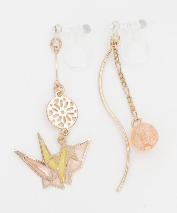 KISSHO Auspicious Clip Earrings