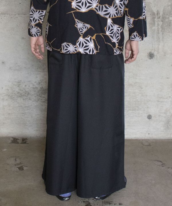 HAKAMA Wide Leg Pants