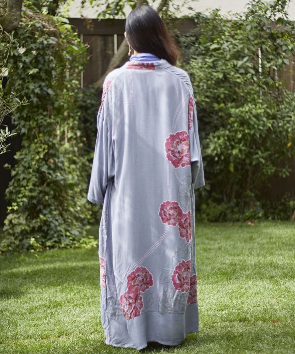 SASARAGI - Peony UV Protection KIMONO Cardigan