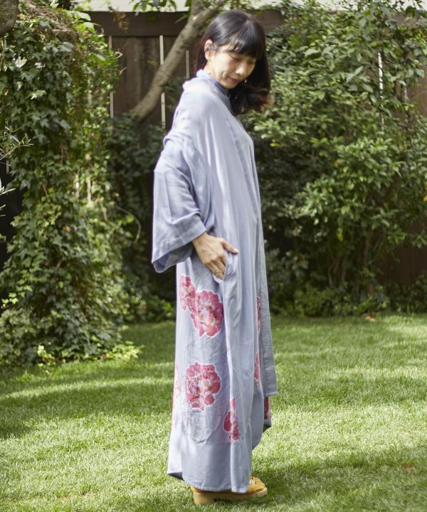 SASARAGI - Peony UV Protection KIMONO Cardigan