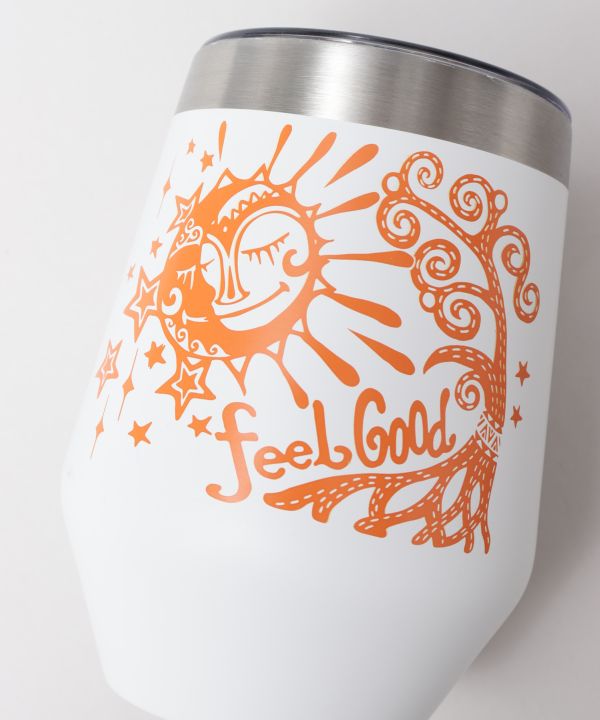 Sun Moon Stainless Steel Tumbler