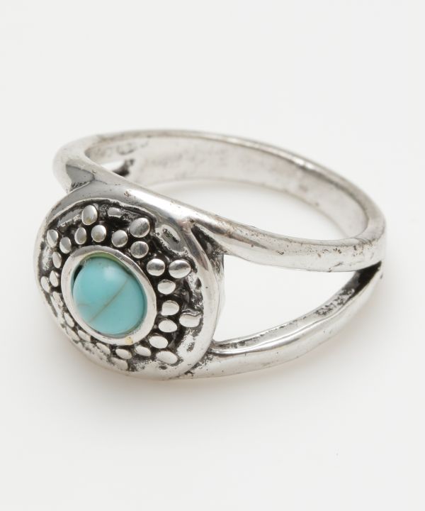 Turquoise Concho Ring