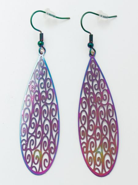 Oriental Hologram Earrings