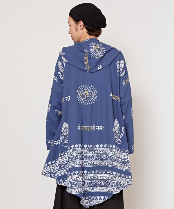 Mantra Tiered Versatile Hoodie Cardigan