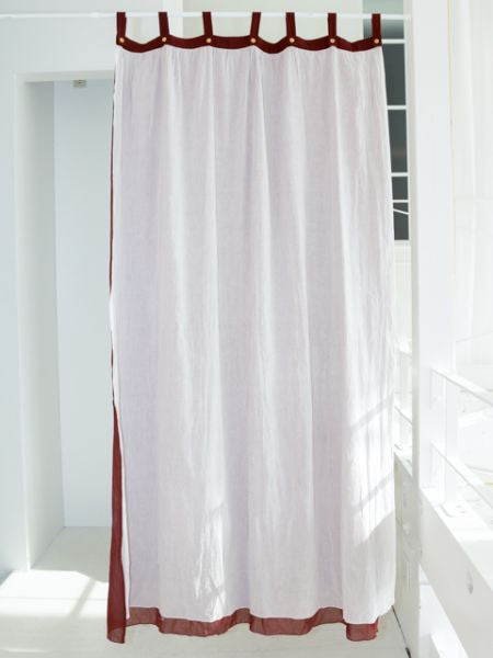 Layered Gauze Cotton Curtain 200cm