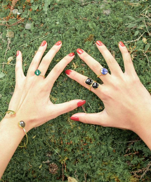 CATHEDRAL Black Onyx Ring