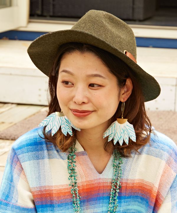 Feather Volume Earrings