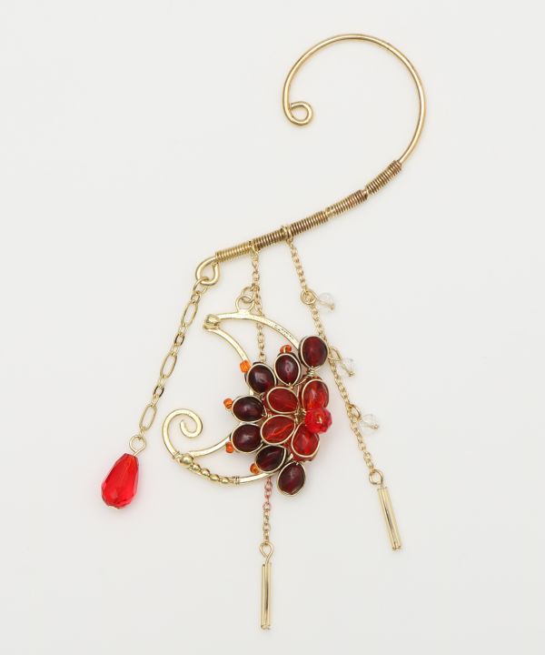 Shining Moon Earhook