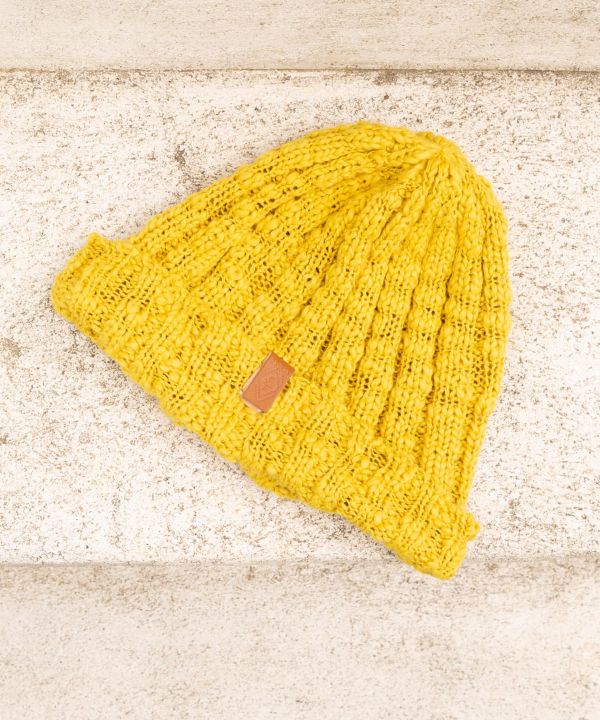 Hand Knitted Unisex Cotton Beanie