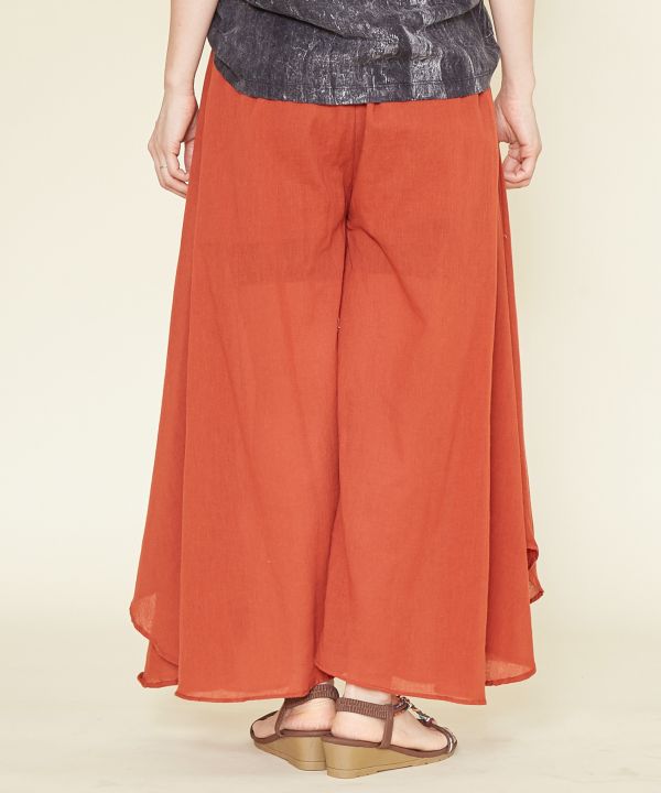 Cotton Flare Pants