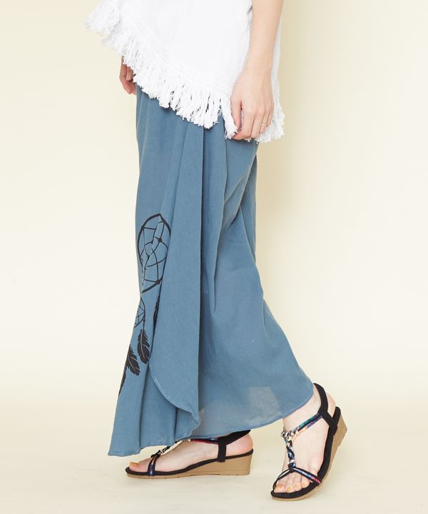 Cotton Flare Pants