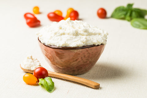 Urban Cheesecraft Ricotta tomatoes and basil 