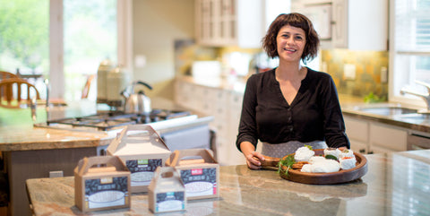 Claudia Lucero the founder of Urban Cheesecraft