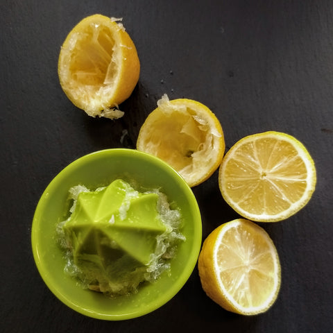 fresh lemon juice in sassy sauce vegan bitchin sauce
