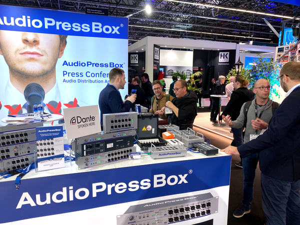 AudioPressBox at ISE 2020