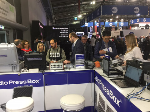 AudioPressBox bei Prolight + Sound 2018