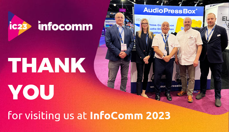 AudioPressBox InfoComm 2023