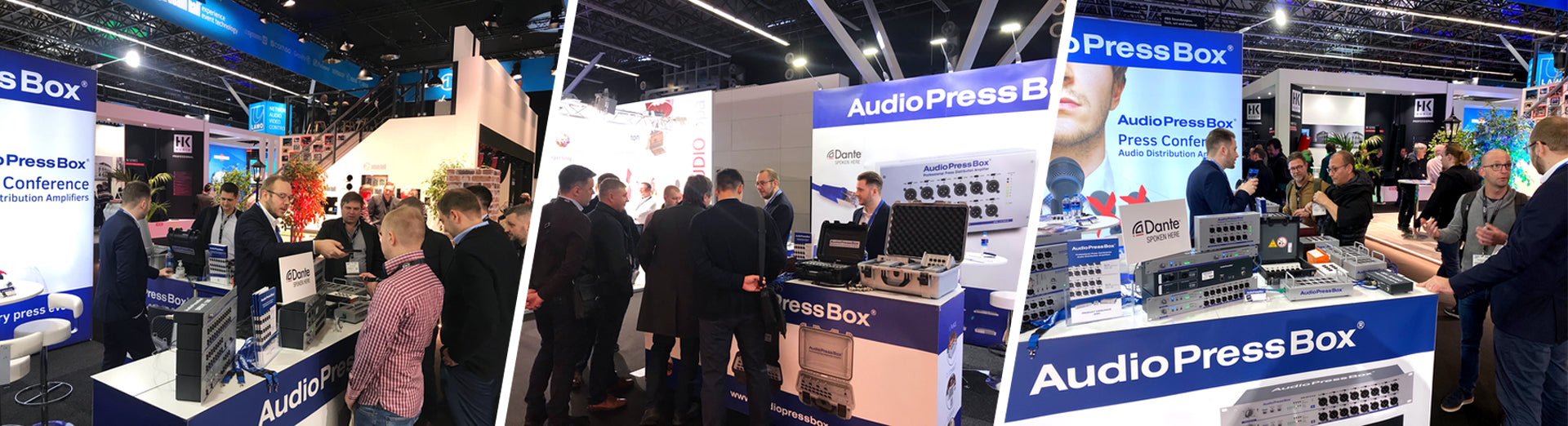 AudioPressBox Booth ISE 2020 Gallery