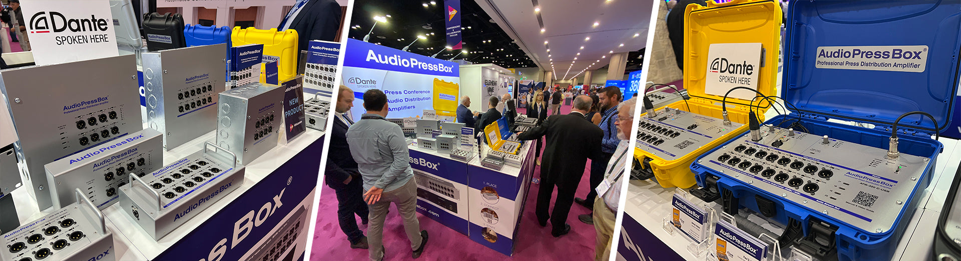 AudioPressBox Booth InfoComm 2024 Gallery