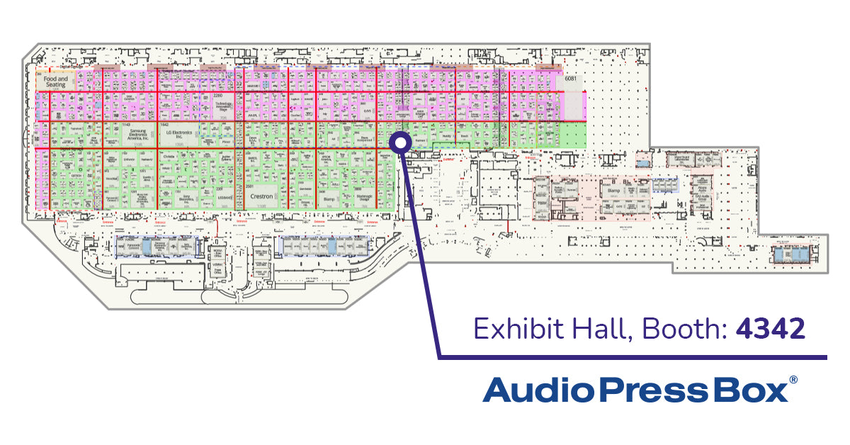 AudioPressBox Booth InfoComm 2023