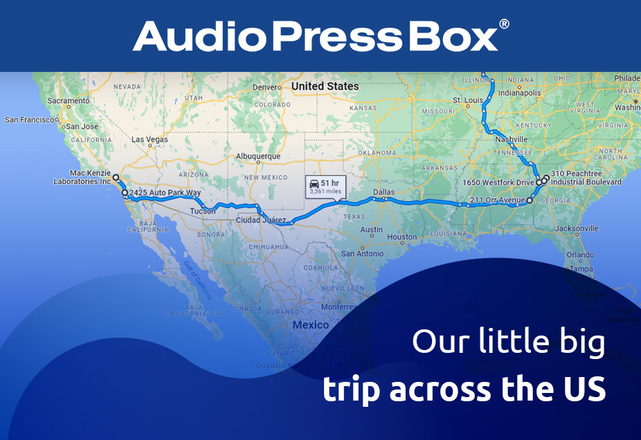 AudioPressBox US trip