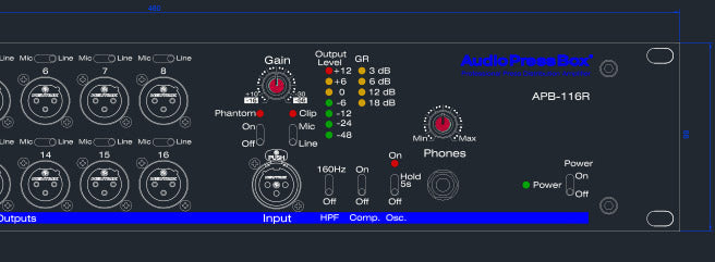 AudioPressBox-AutoCad Zeichnung