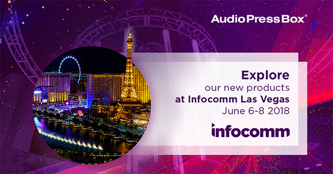 AudioPressBox at InfoComm 2018