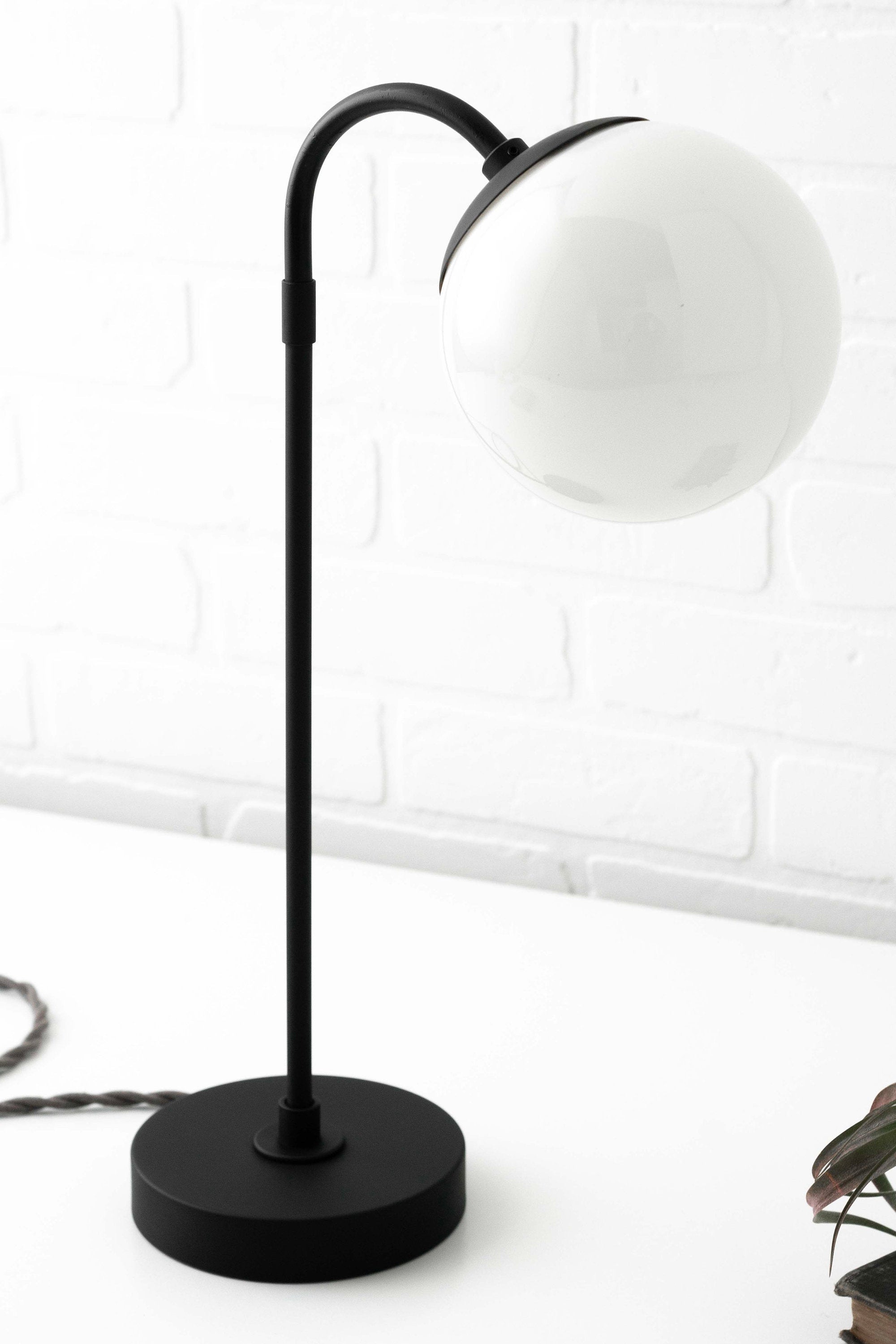 globe desk lamp