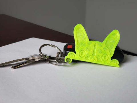 For a limited time, if you spend over $50 you are eligible for a free French Bulldog 3D printed key-chain* !  When you spend over $50 on a purchase, put in the order notes that you would like a key chain, and we will send you one. Its that easy! Check out our ever expanding list of pet themed products. *While supplies last