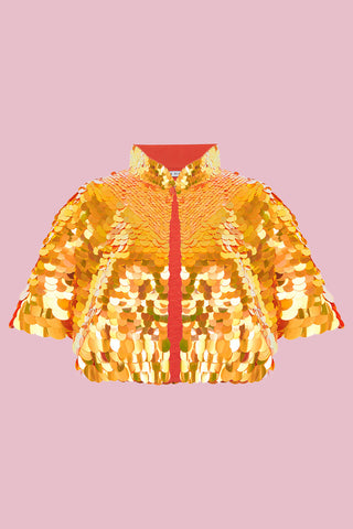 SUPERNOVA SEQUIN BOMBER JACKET - CHAMELEON – Rosa Bloom