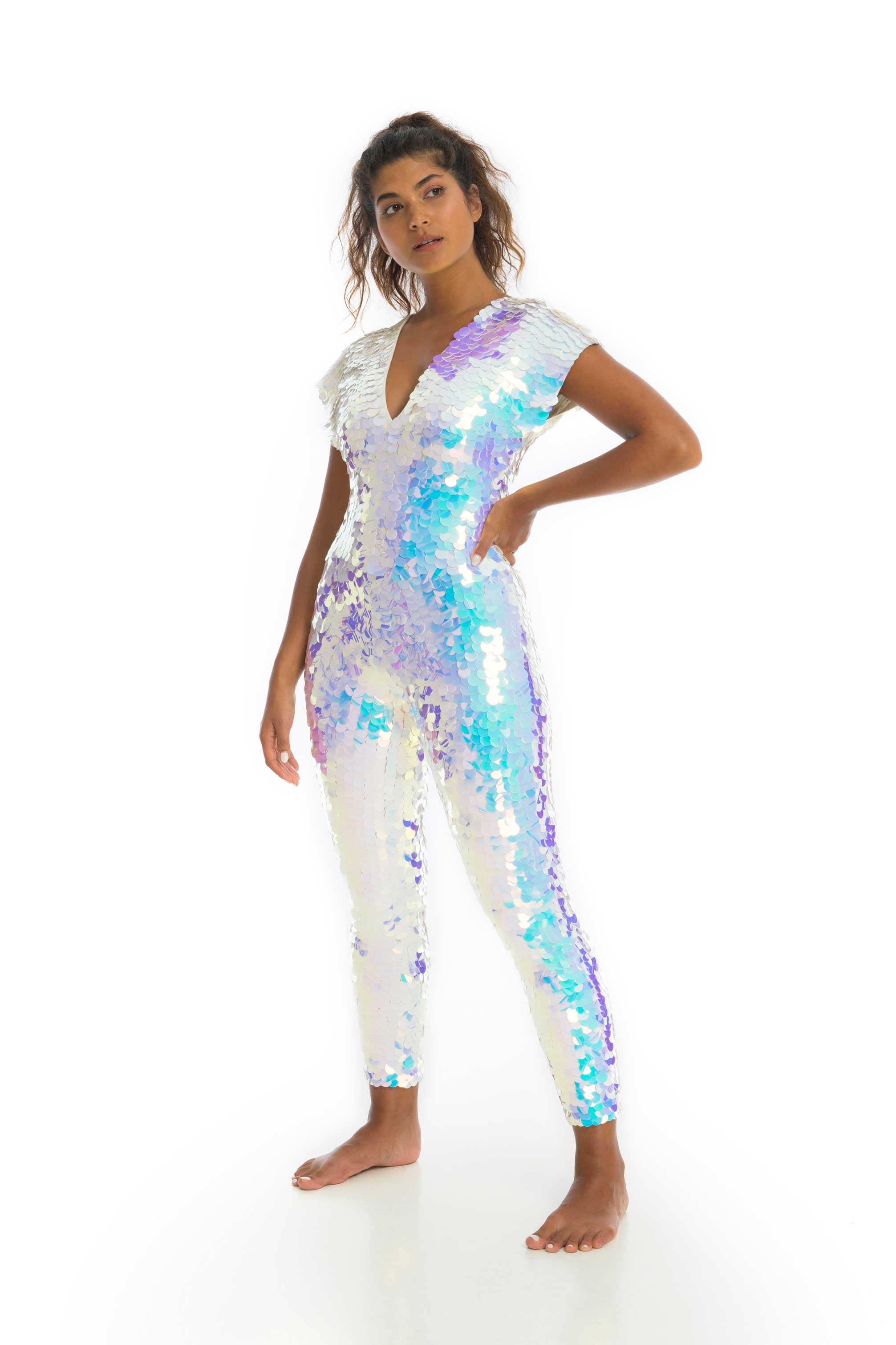 festival sequin jumpsuit