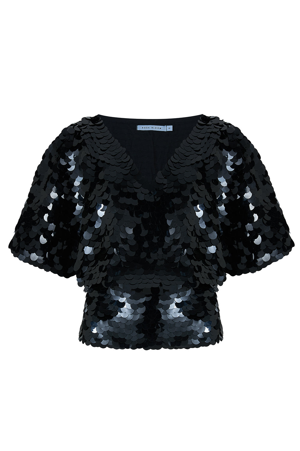 Florence Cape top in Black