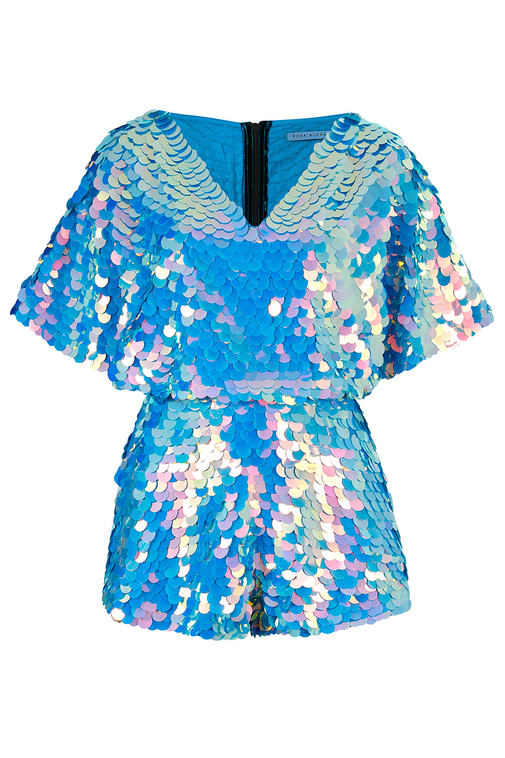 Mella Cape Playsuit in Moonrise