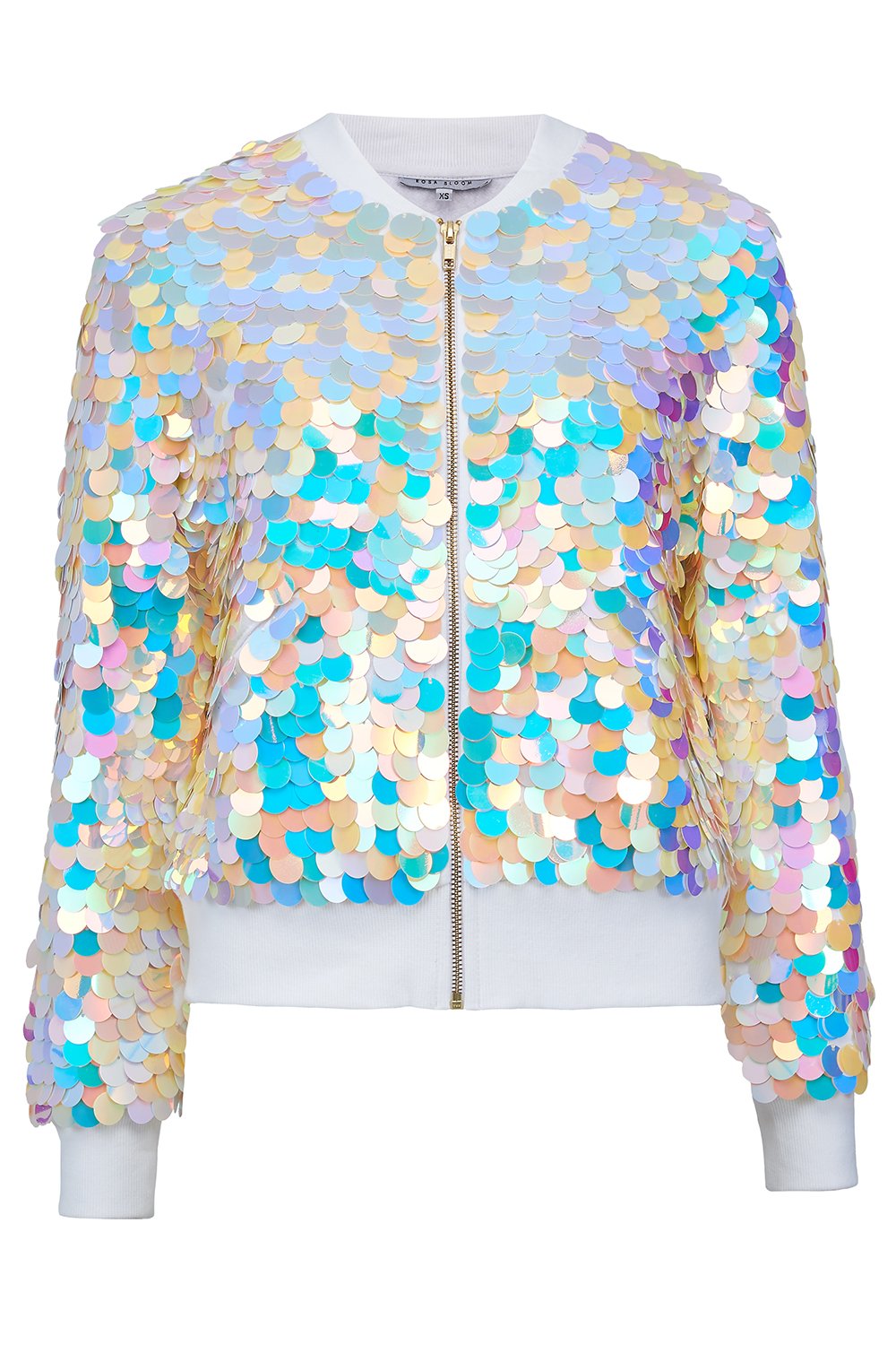 Supernova bomber jacket in Opal