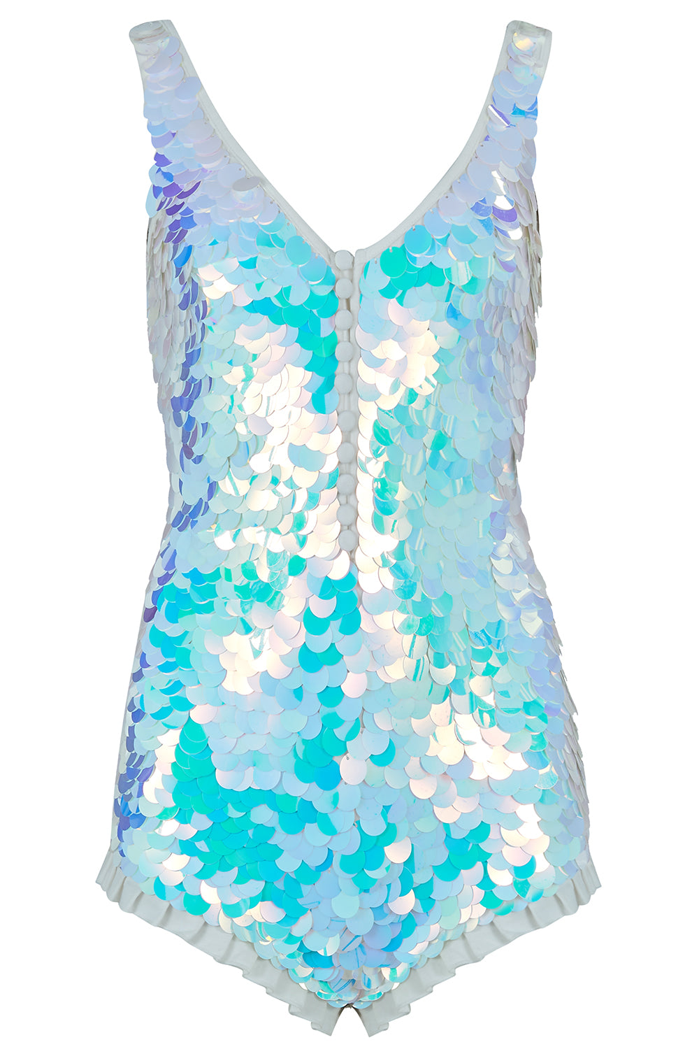 Sea Circus playsuit in Opal