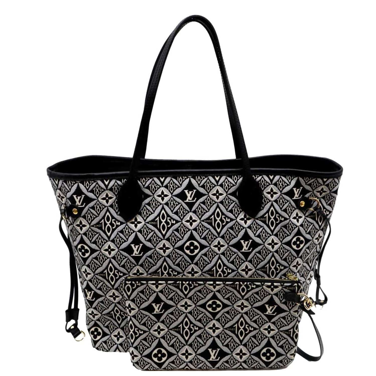 Louis Vuitton Jacquard Since 1854 Neverfull MM Grey