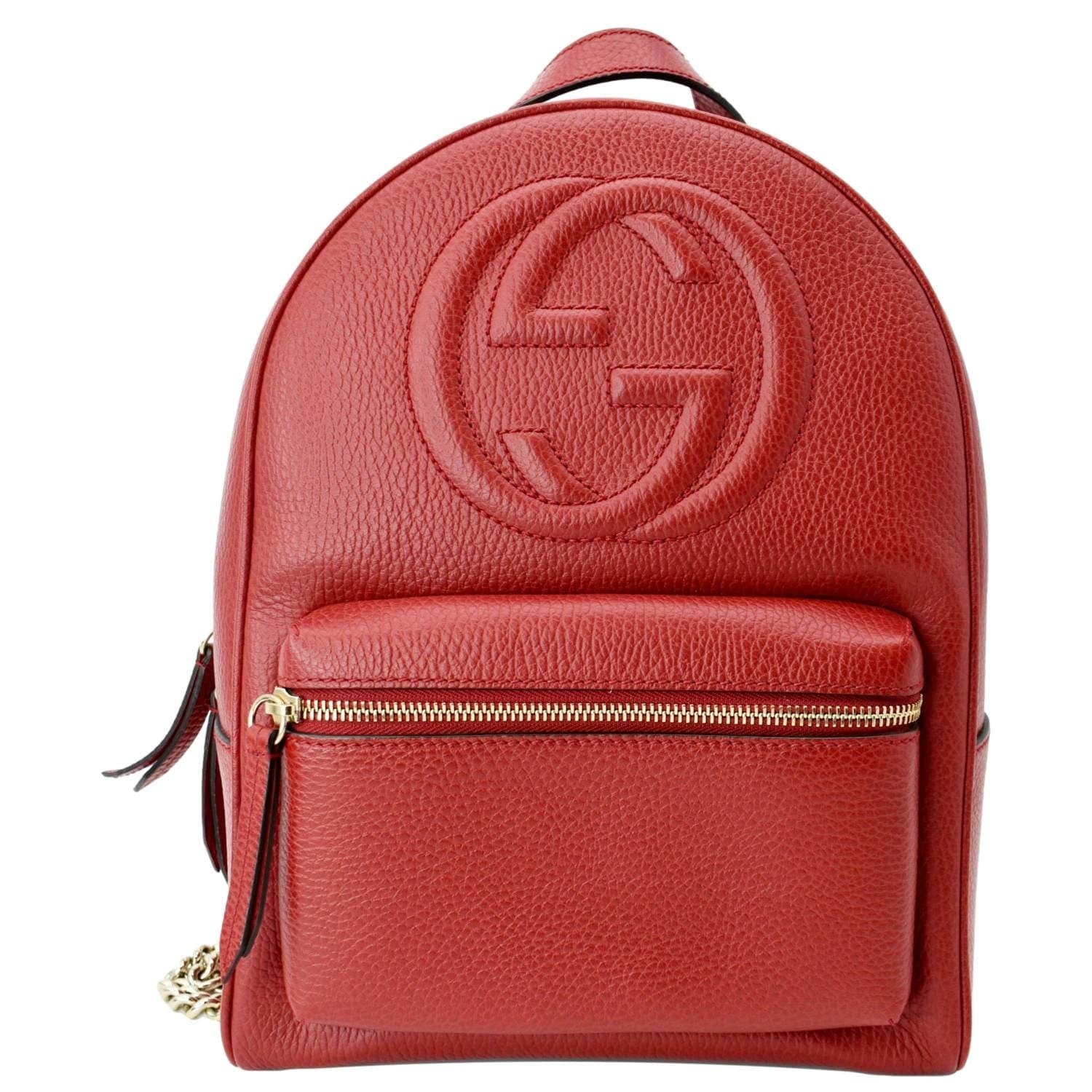 Leather backpack Gucci Black in Leather - 37655597