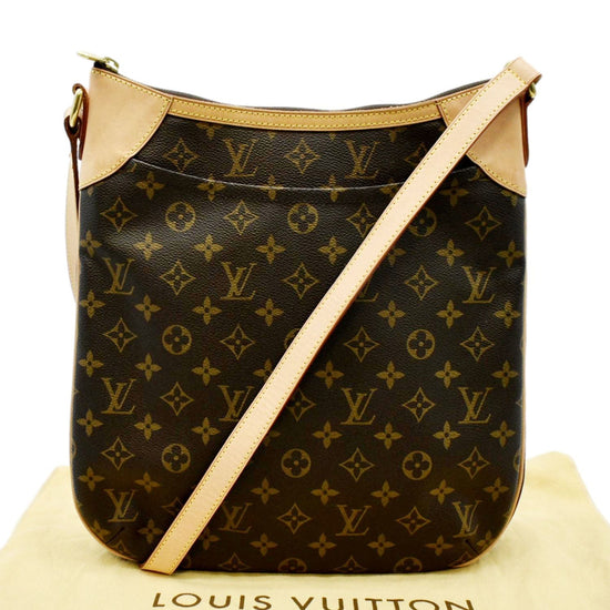 Louis Vuitton Odeon NM Handbag Monogram Canvas MM Brown 2173641