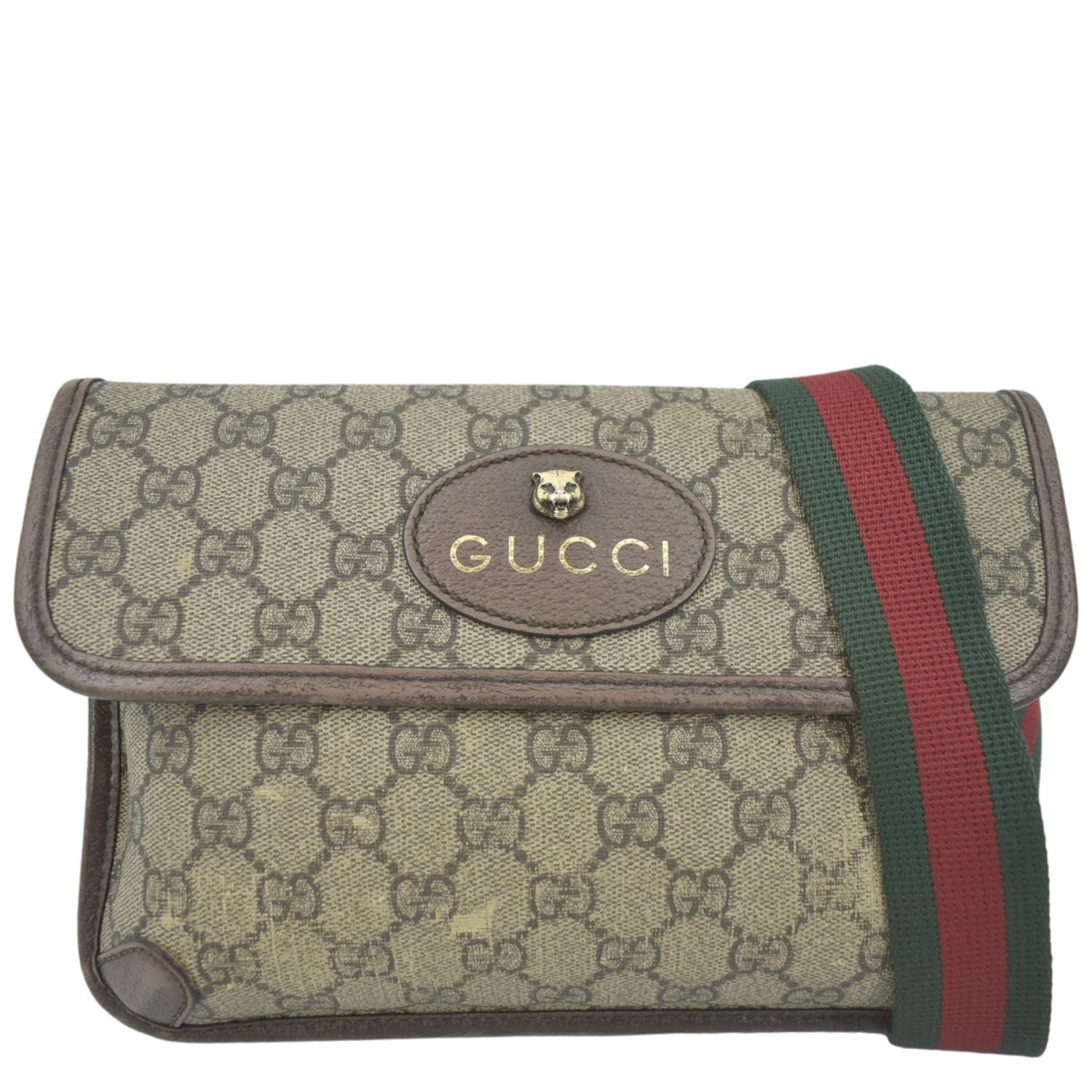 Gucci, Bags, Gucci Gg Vintage Canvas Belt Bag In Beige