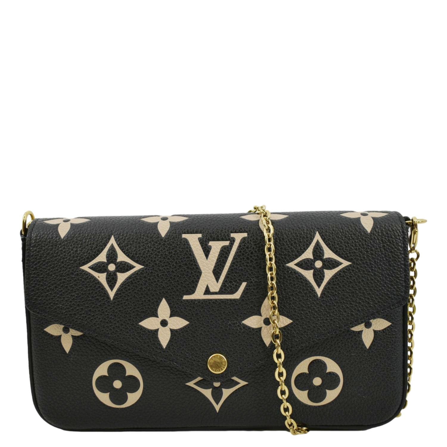 Louis Vuitton Felicie Pochette Monogram Empreinte Crossbody Bag