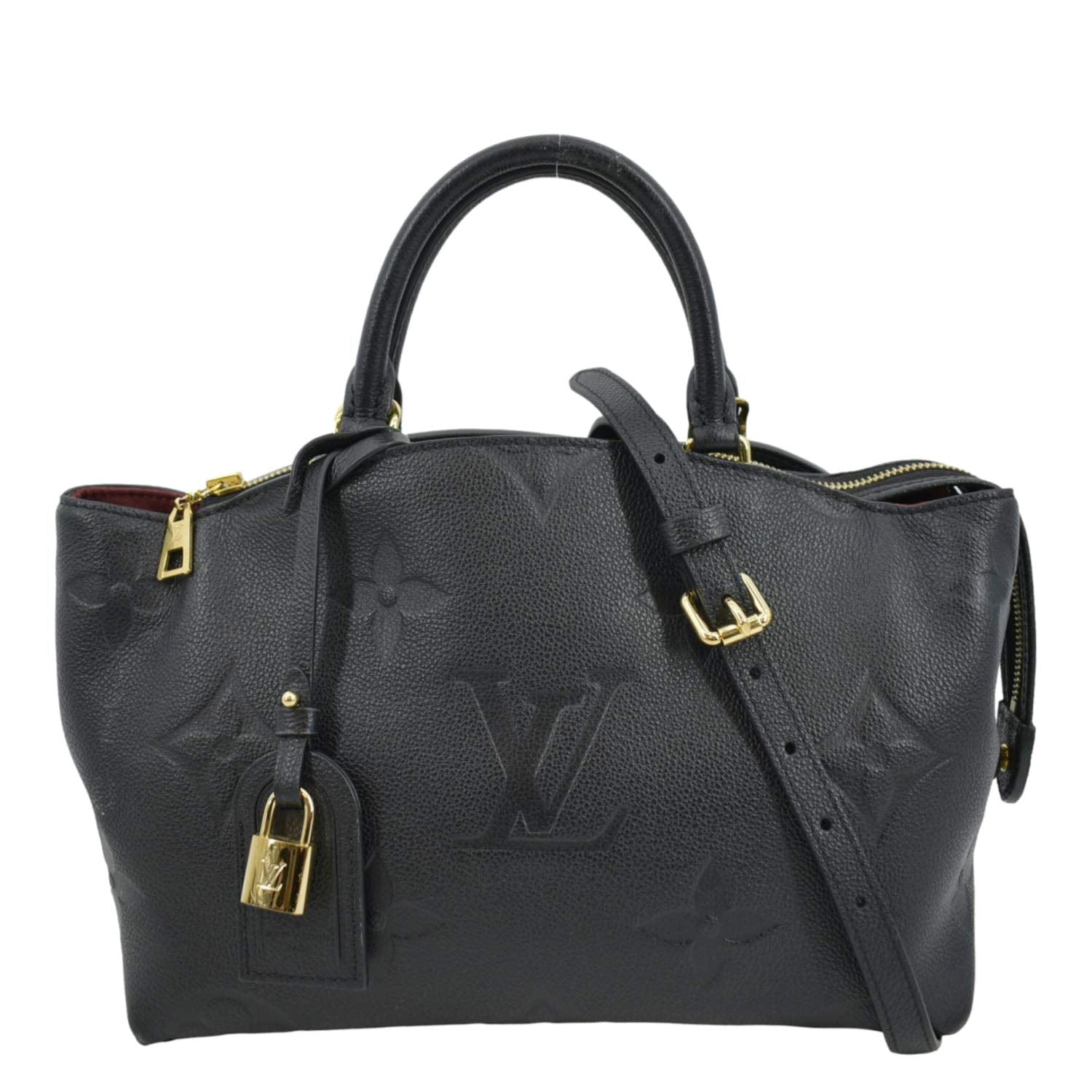 Louis Vuitton Petit Palais Black Monogram Empreinte